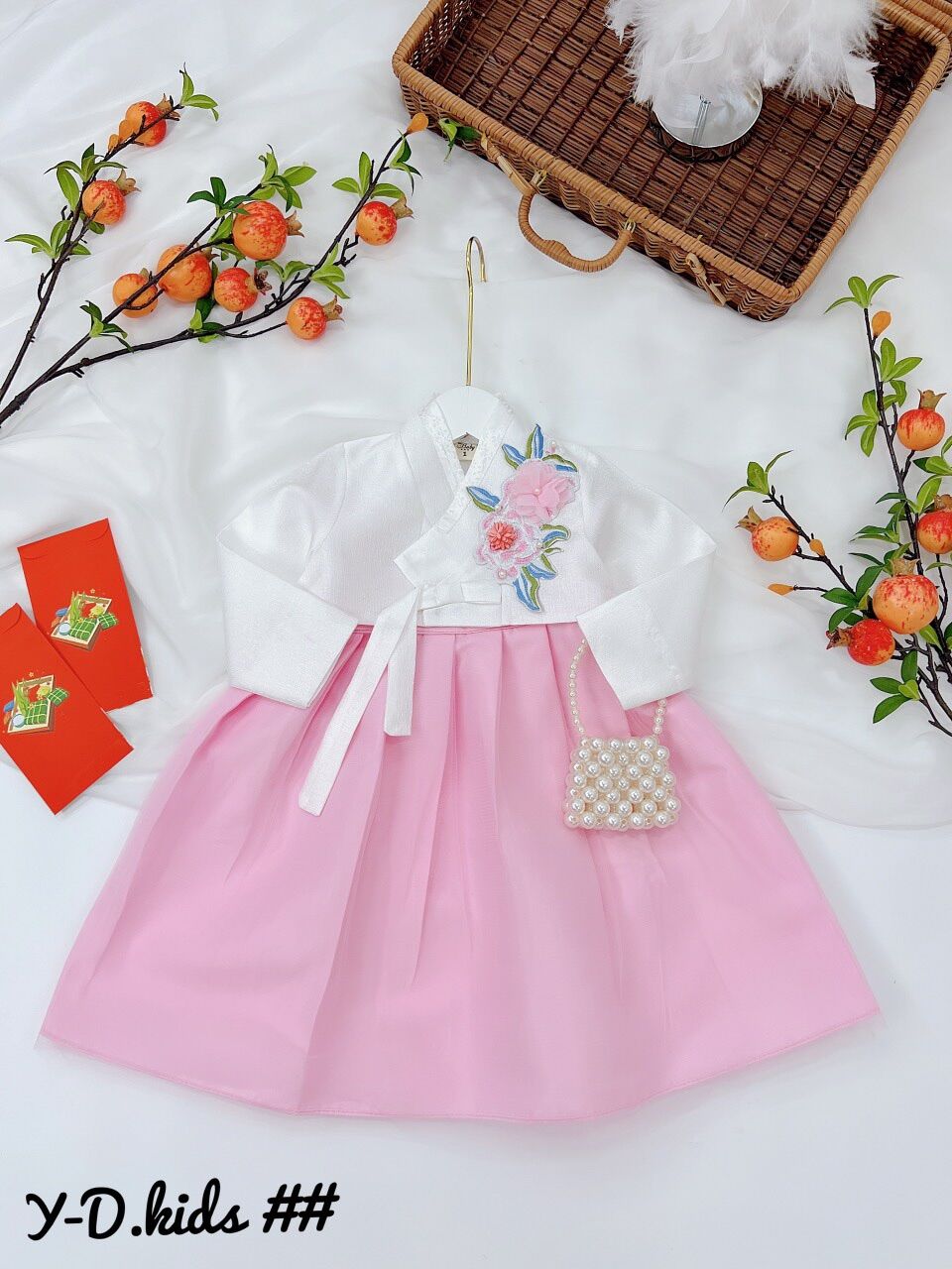 Set váy Hanbook hàn quốc cho bé yêu