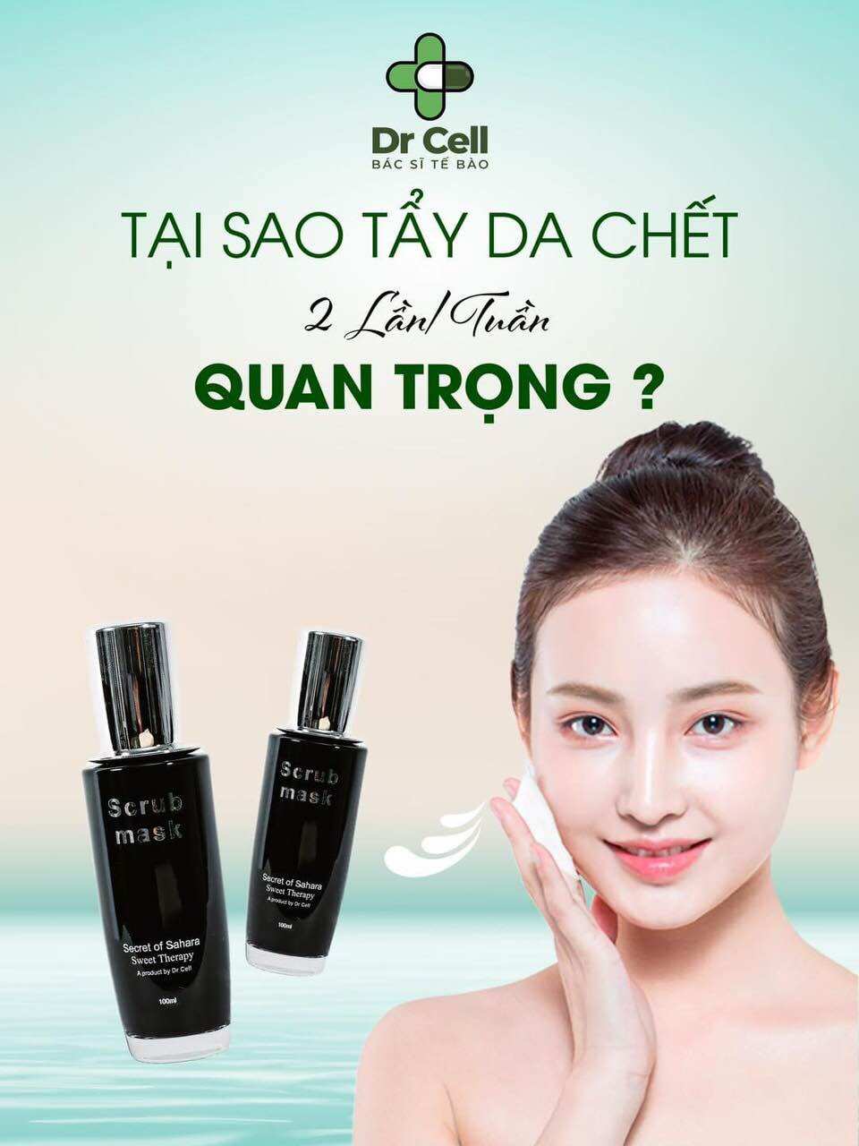 TẨY DA CHẾT DR CELL GIÚP DA THÔNG THOÁNG SÁNG MỊN