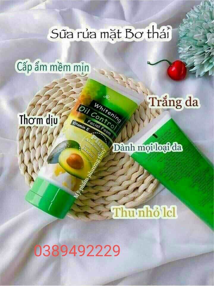 Sữa rửa mặt Bơ Thái Lan 210g