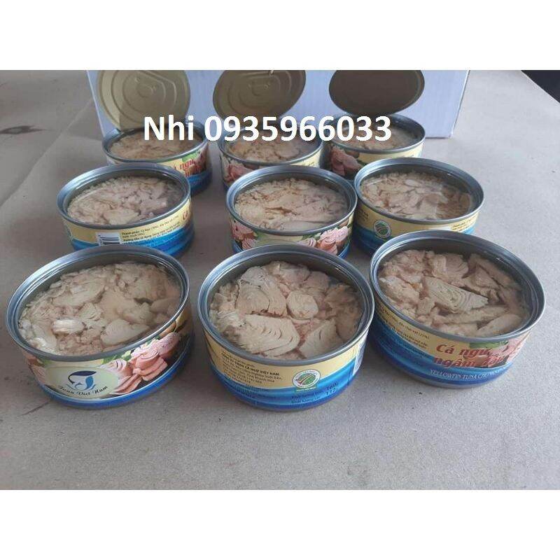 Cá ngừ ngâm dầu Skipjack/ Yellowfin Tuna Chunk (miếng) 160gr/ lon