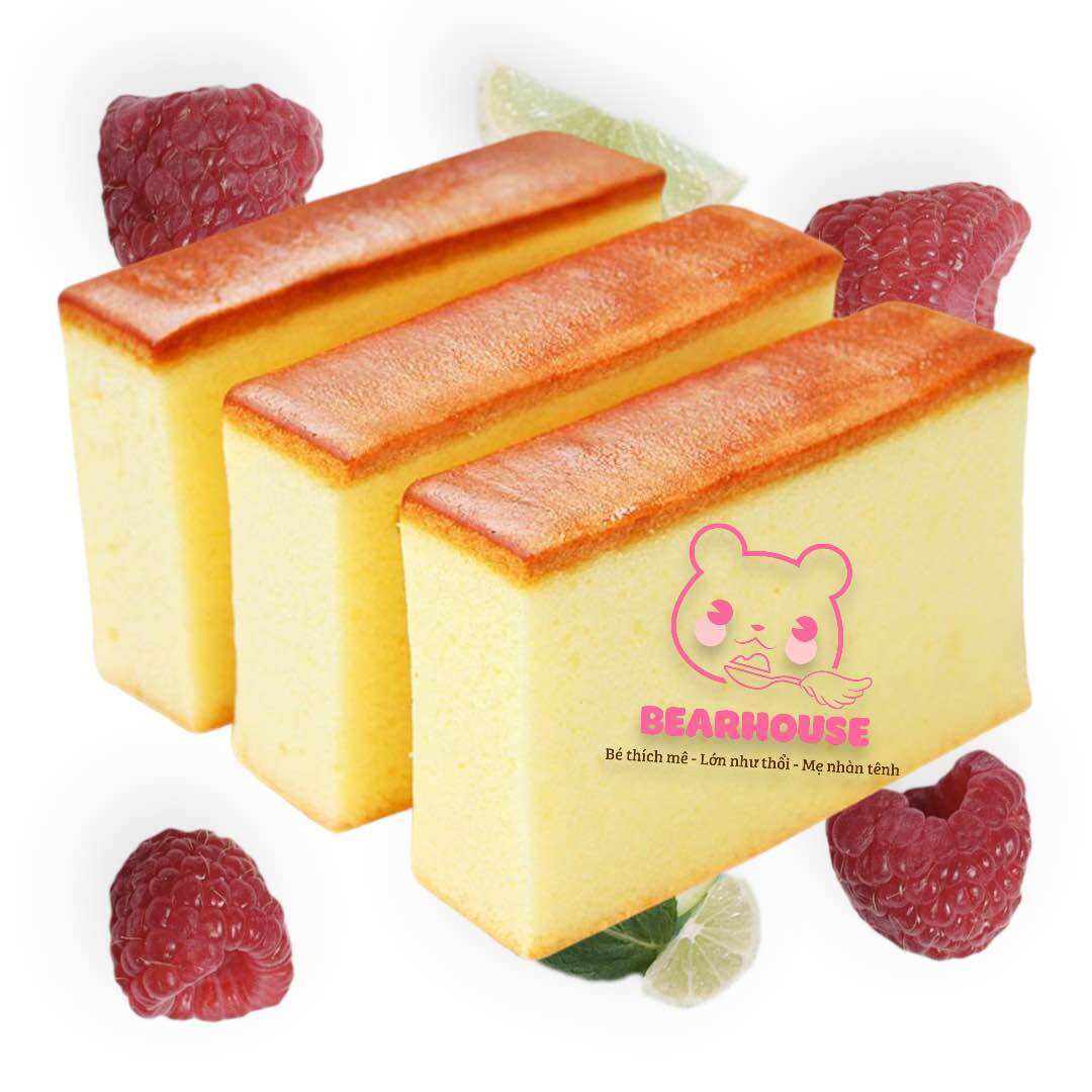 Bánh bông lan tươi aji vị sữa - bịch 10 cái - bearhouse