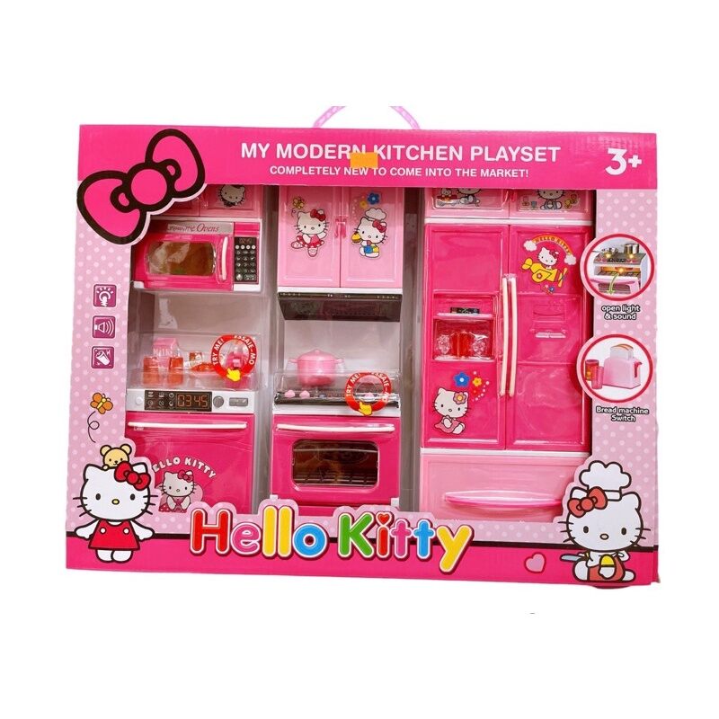 Bộ đồ chơi nhà bếp Hello Kitty