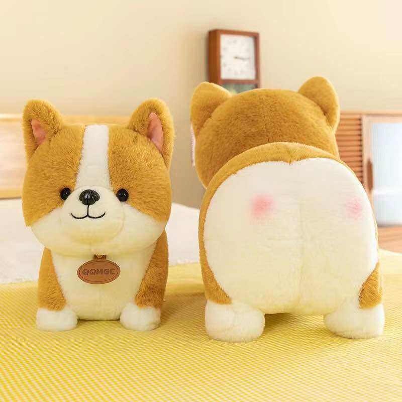 Gấu bông chó corgi nhập khẩu cao cấp