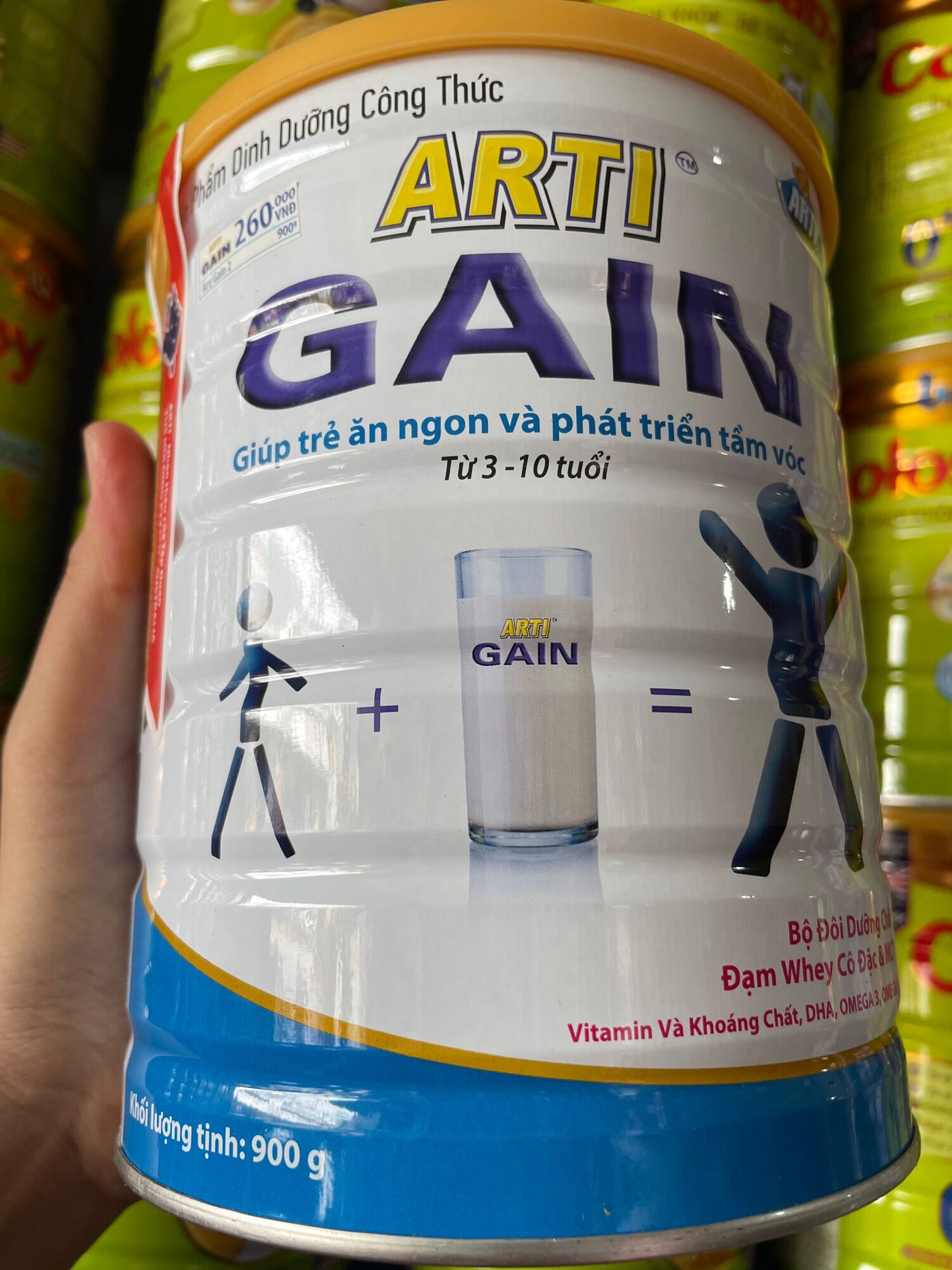 Sữa ARTI Gain 900g