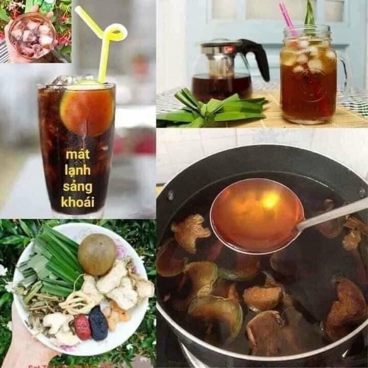 Set trà bí đao hạt chia la hán quả