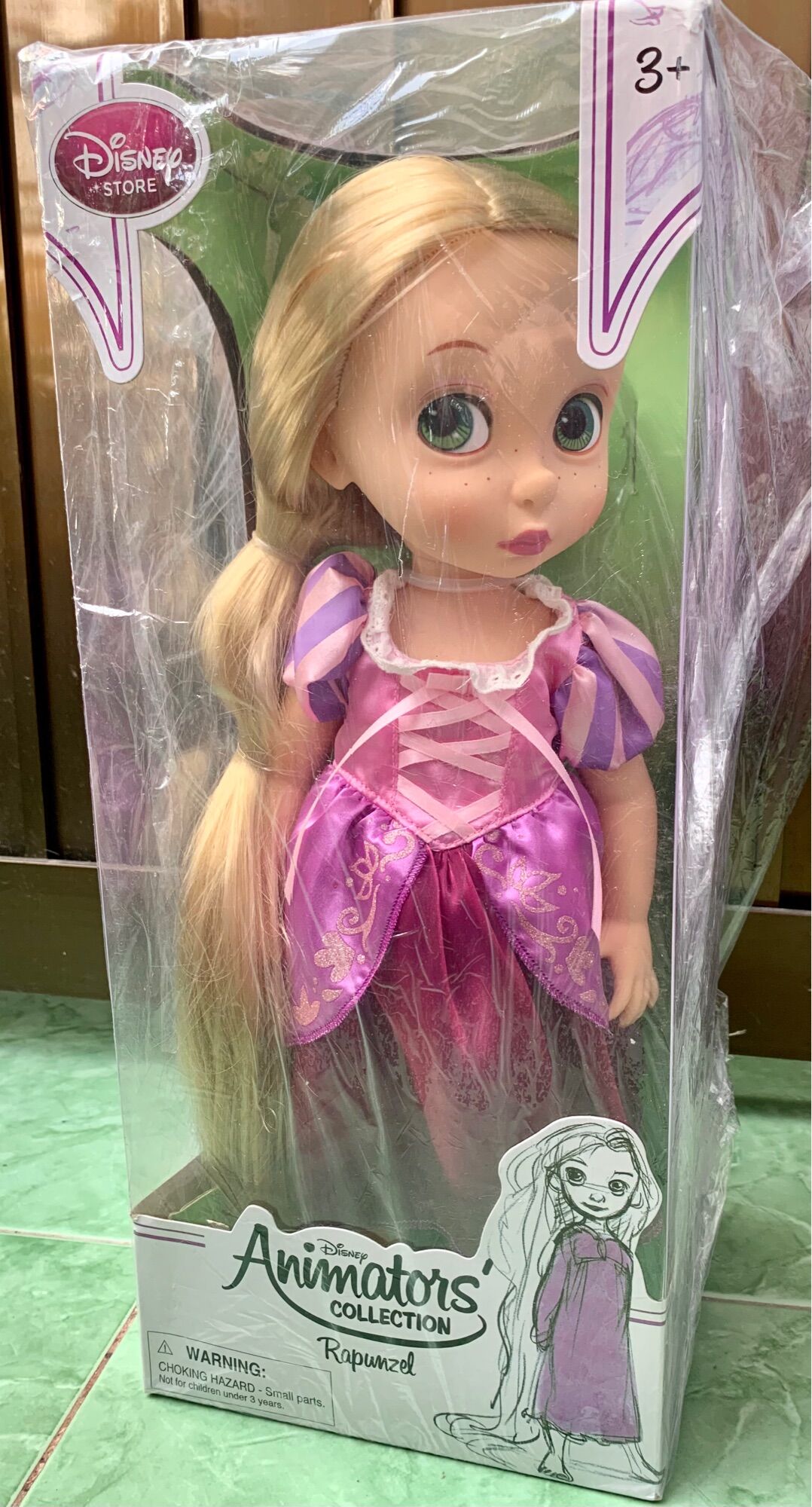 Búp bê Disney Animator - công chúa tóc mây cao 39cm
