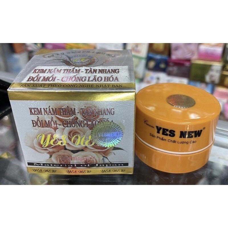 KEM YES NEW NÁM THÂM TÀN NHANG ĐỒI MỒI CHỐNG LÃO HOÁ