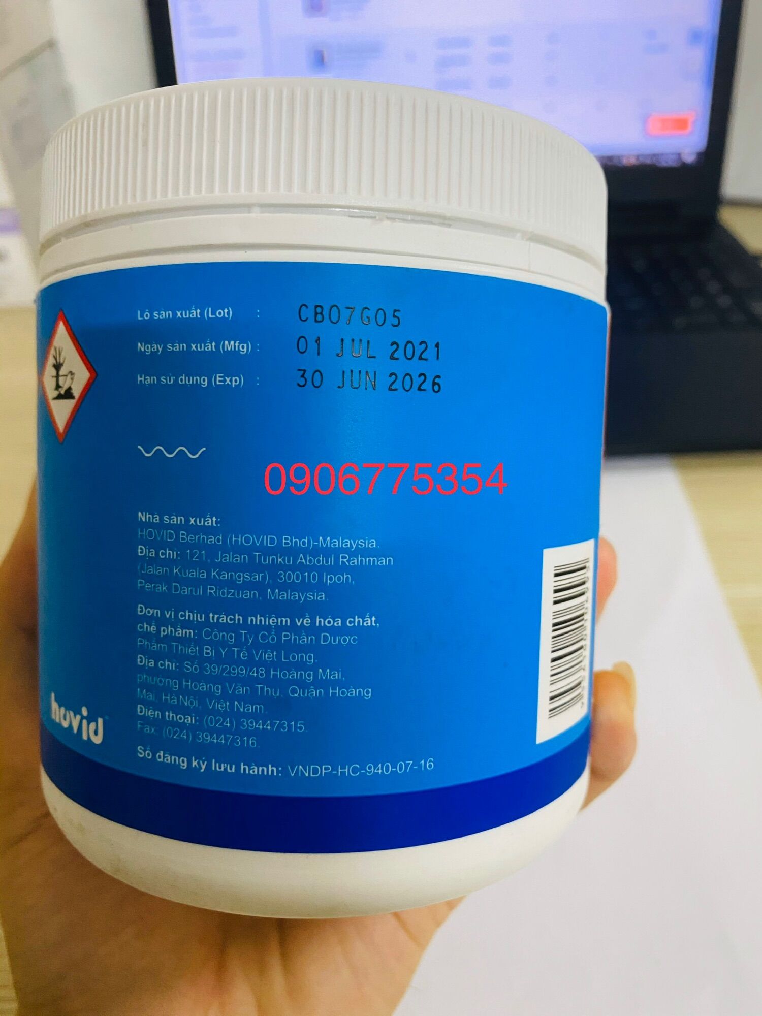 Viên ngâm sát khuẩn Germisep (hộp 100 viên)