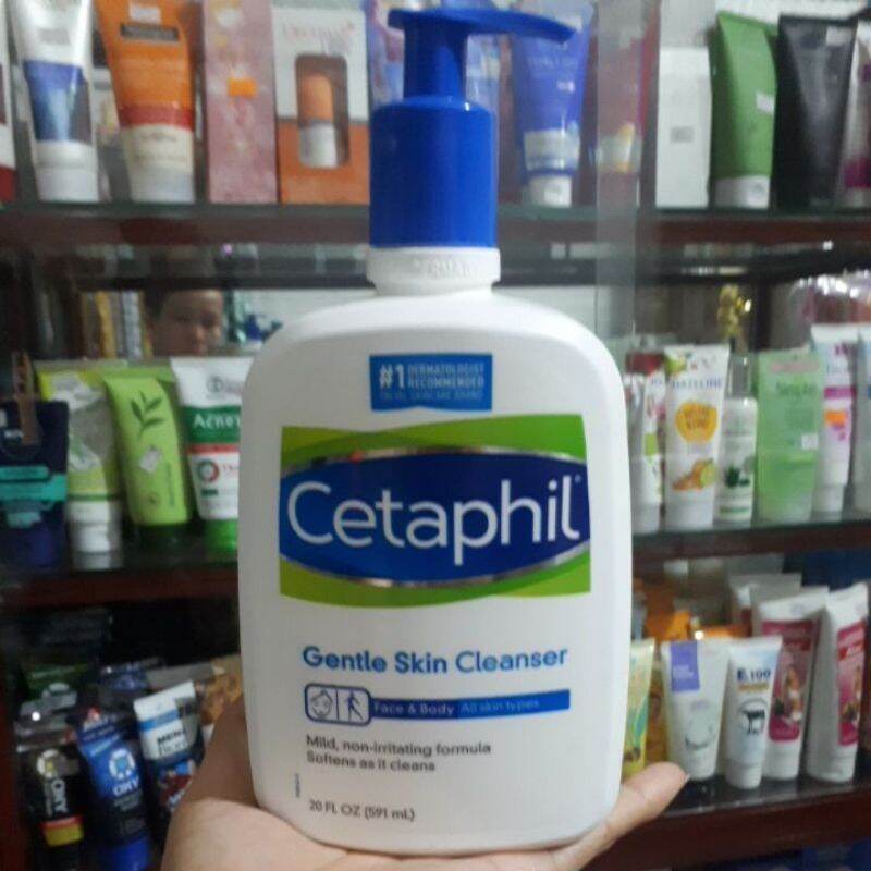 [Hcm]Sữa Rửa Mặt Cho Da Nhạy Cảm Cetaphil 591Mlhàng Canada