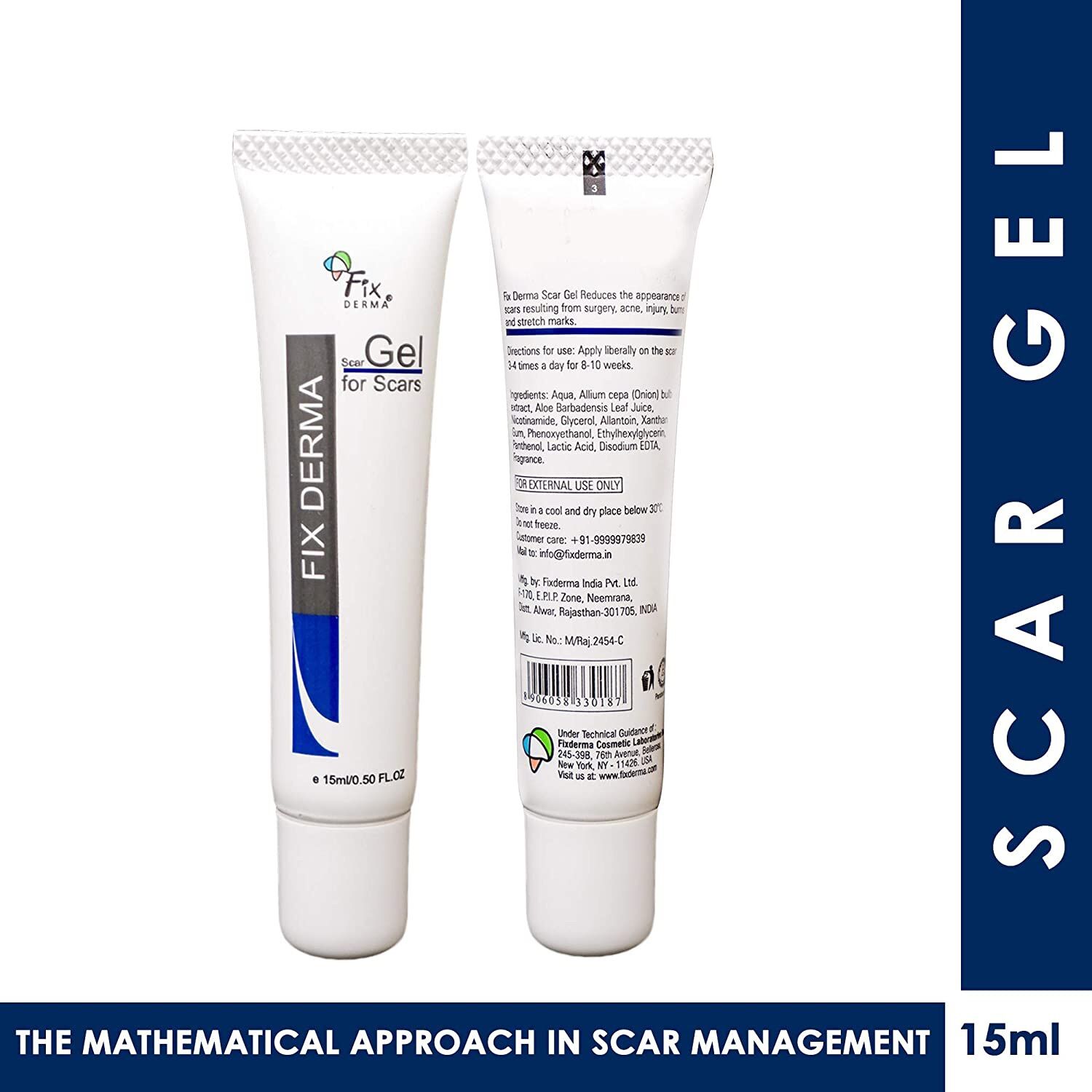 Gel làm mờ sẹo Fixderma Scar Gel