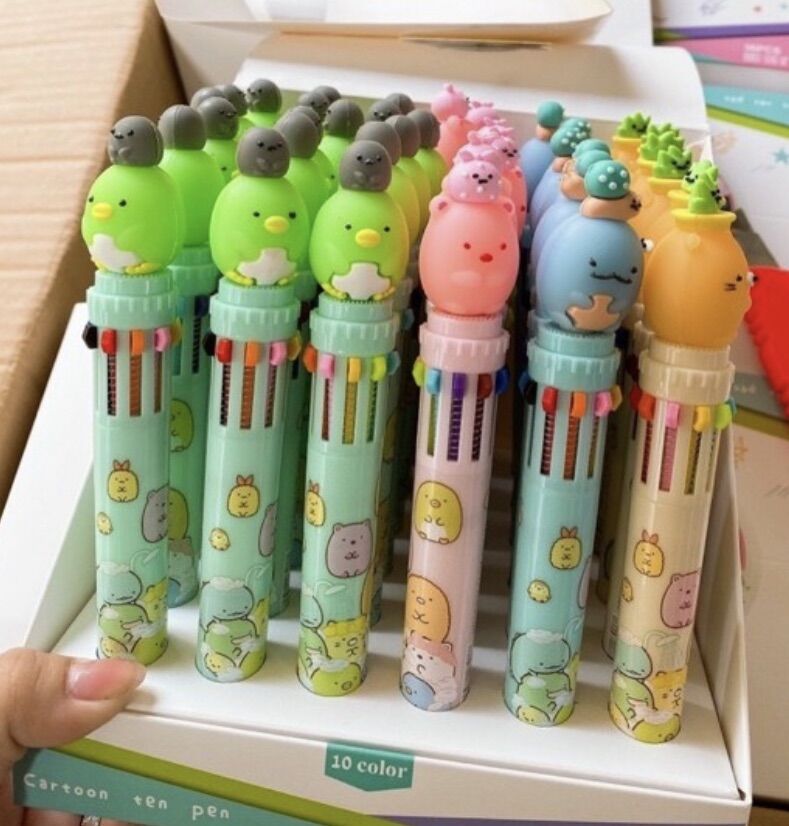 [sỉ] Lốc 36 cây bút 10 ngòi (mix nhiều mẫu)