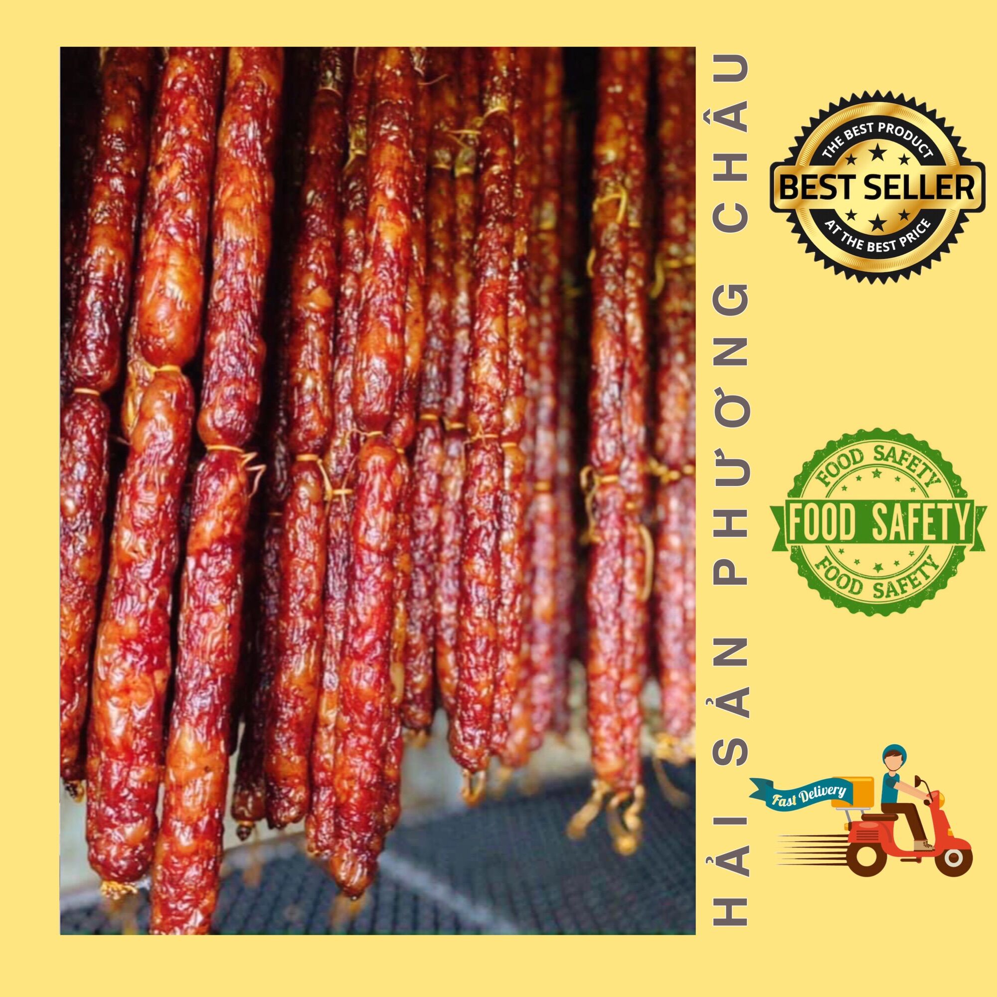Lạp sườn gác bếp tây bắc 500g