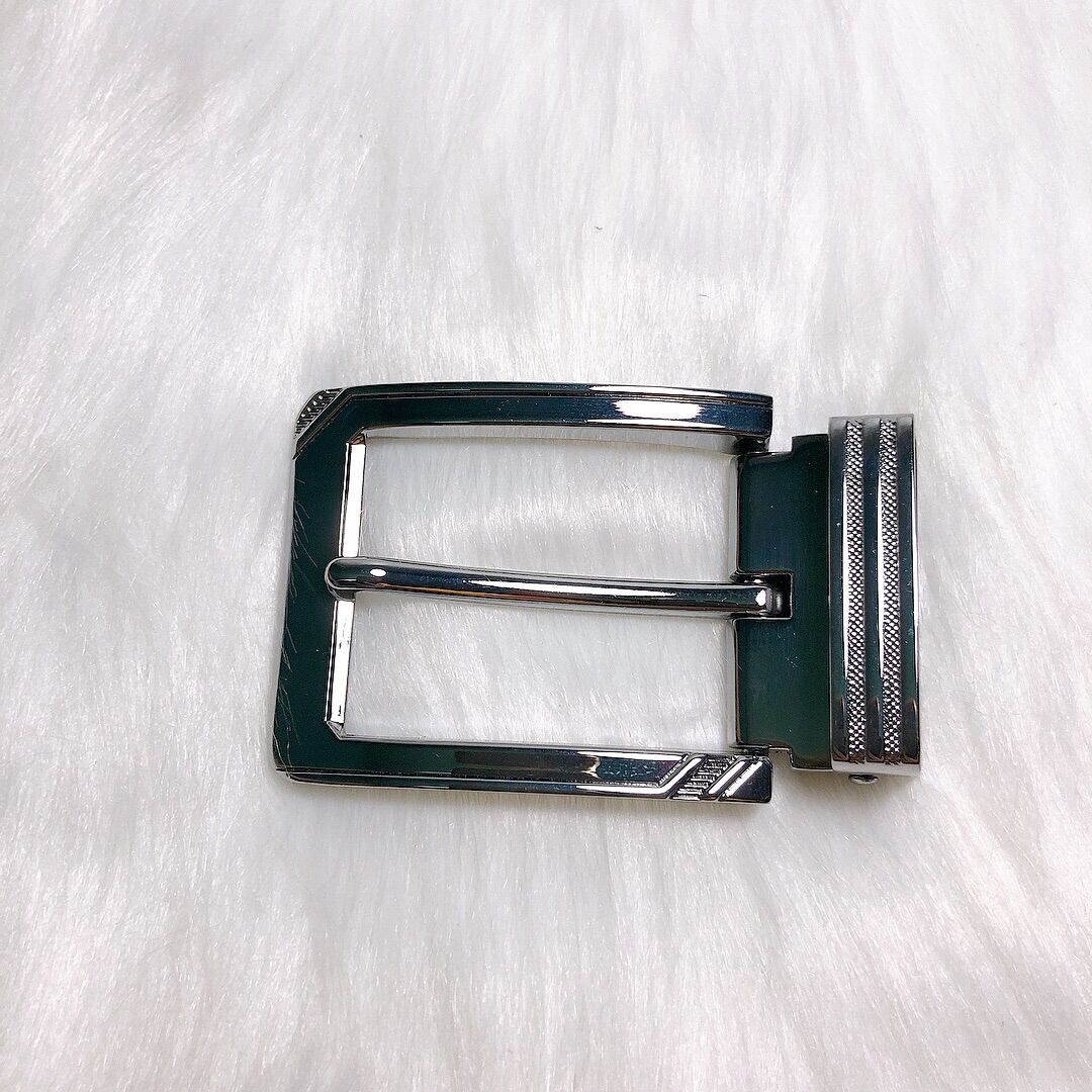 Mặt khóa thắt lưng (đầu dây nịt), mặt kim, bản rộng  3.5cm