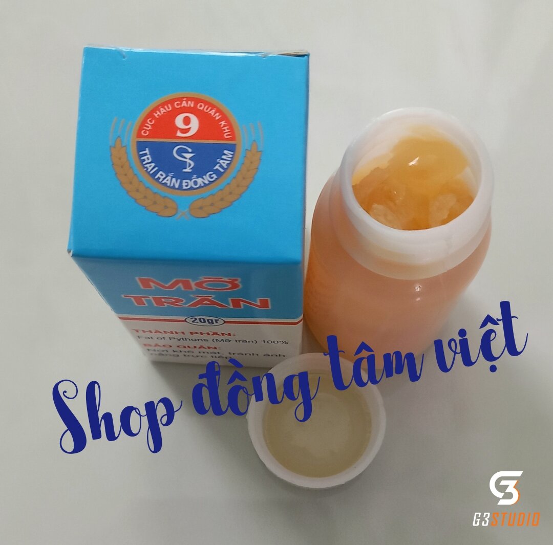 Mỡ trăn nguyên chất Đồng Tâm(date:03/2026)