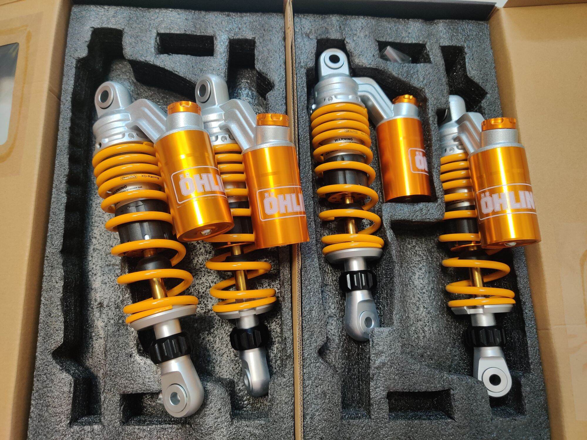 💥💥Phuộc OHLINS bình dầu vàng gắn Dr Wave RS Sirius Jupiter MAX CUP AXELO ELEGANT FUTURE BLADE