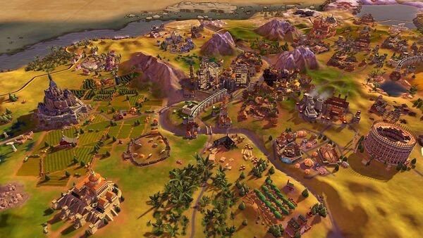 Đĩa game nintendo switch : Sid Meier's Civilization VI - like new/ new seal
