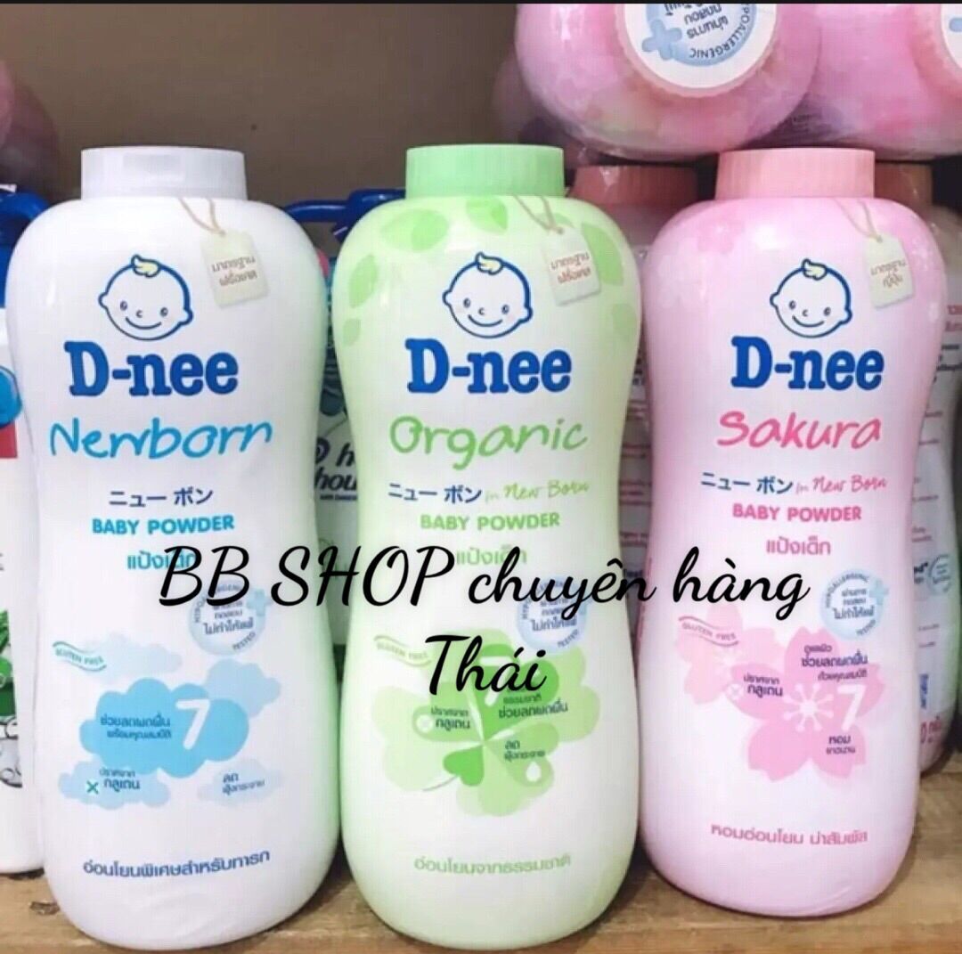 01 chai phấn rôm d-nee baby thái lan