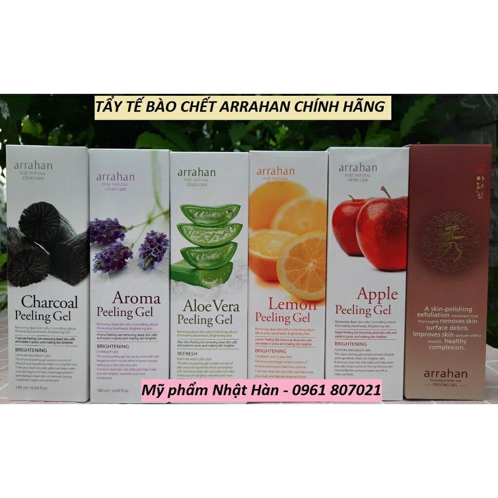Tẩy tế bào chết Arrahan cho da mặt