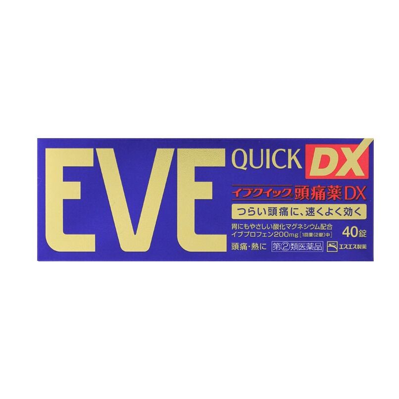 Viên giảm đau hạ sốt eve quick dx 40 viên