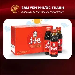 Nước uống tăng lực hồng sâm won- hộp 10 chai