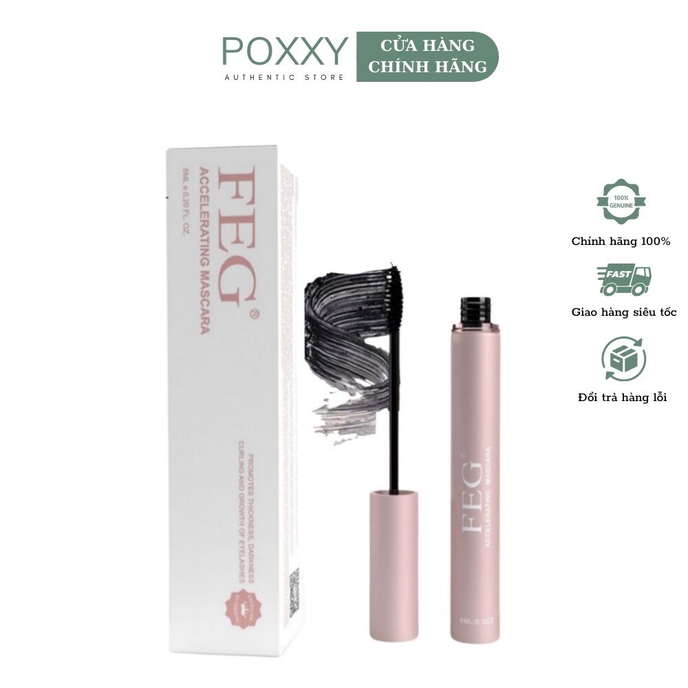 Mascara làm dài và cong mi chống thấm nước lâu trôi Poxxy