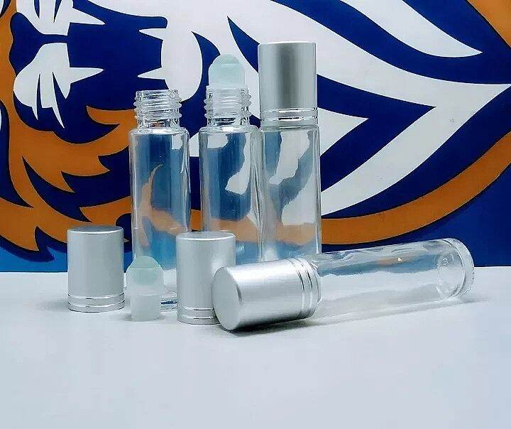 Combo 10 chai lo thuy tinh bi lăn 10ml đựng tinh dau nuoc hoa sang trong