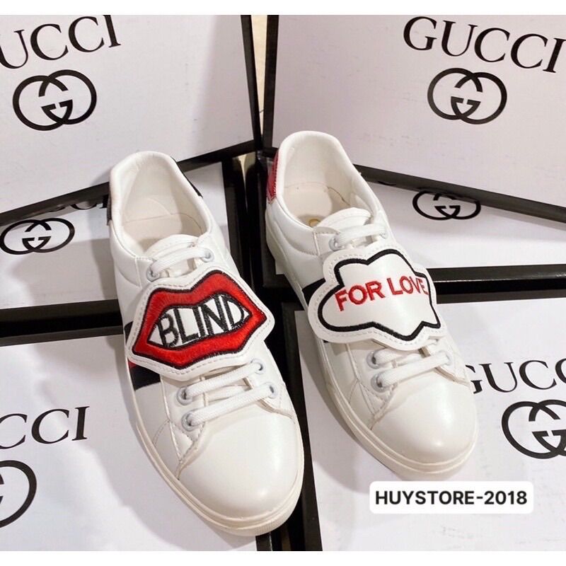 Giày sneakers g.c môi 👄 nam nữ full size 36-43