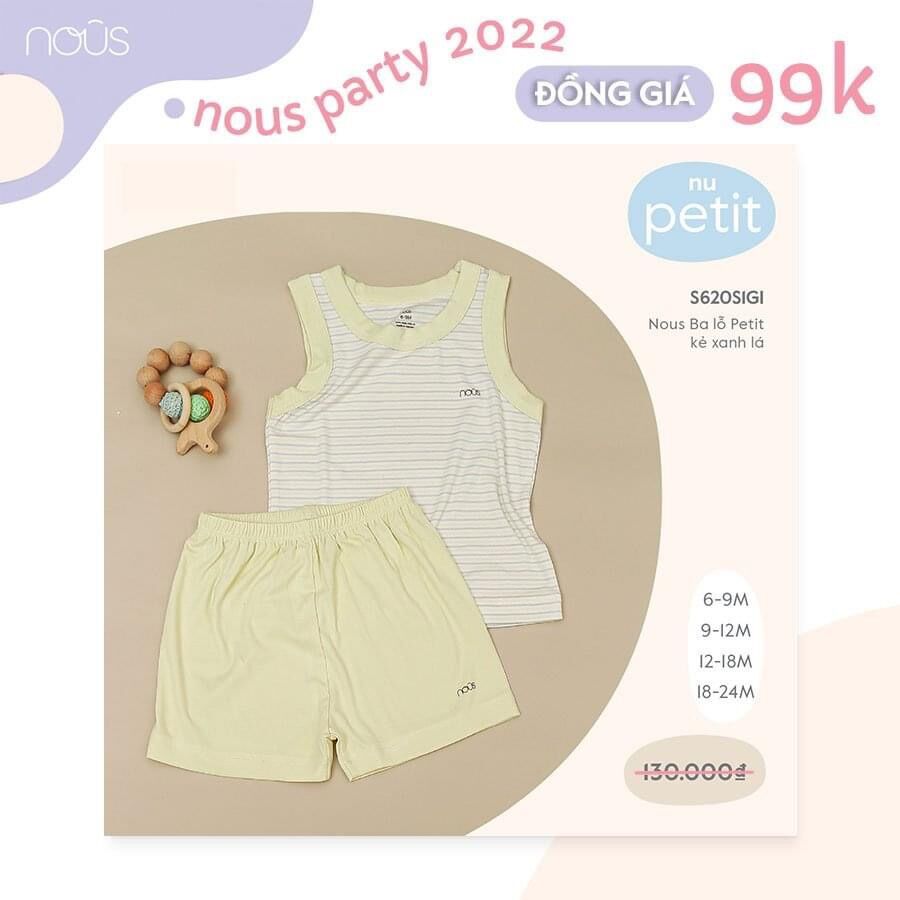 Xả kho ba lỗ Nous đồng giá 89k