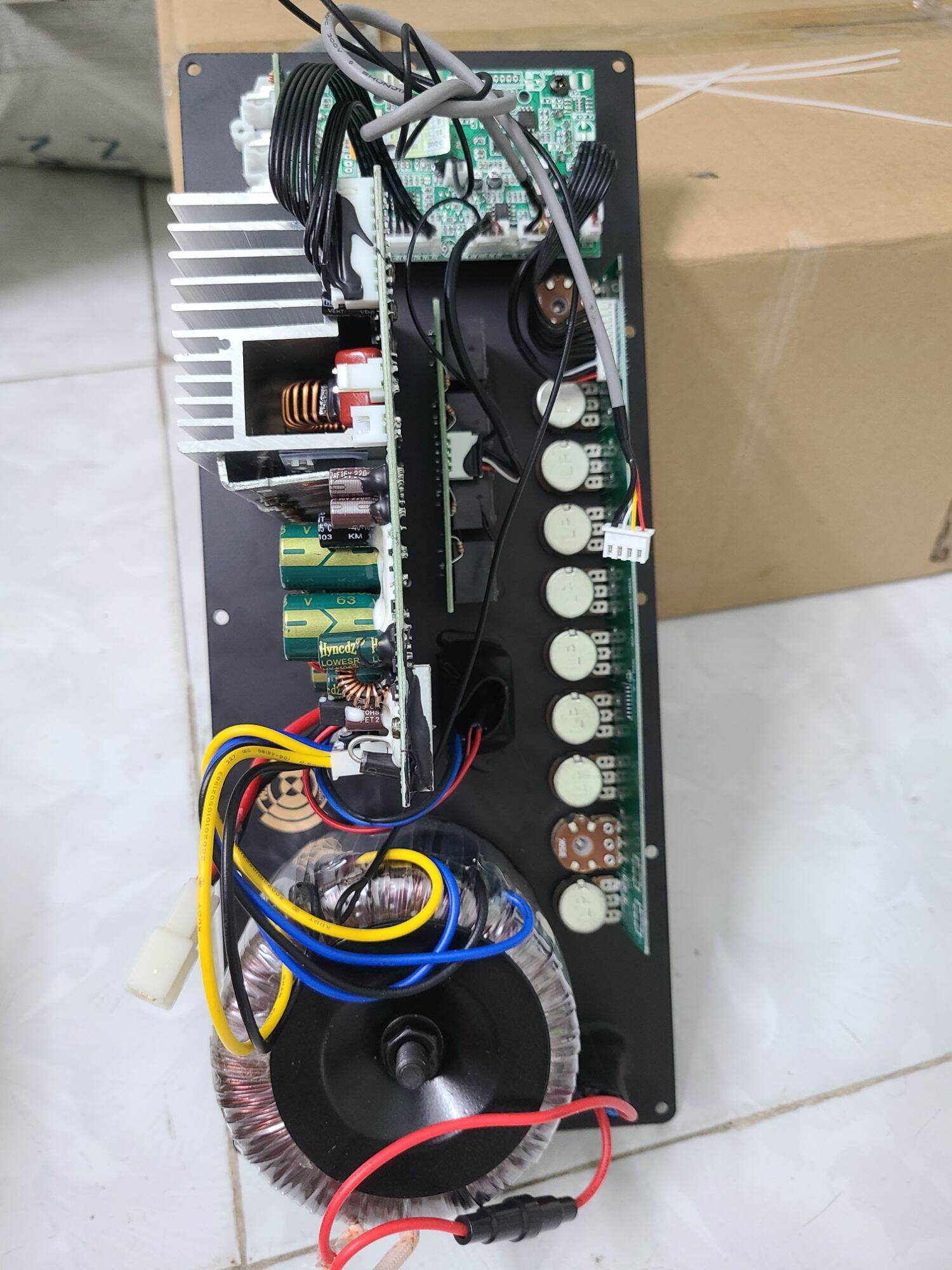 mạch loa kéo echo reverb