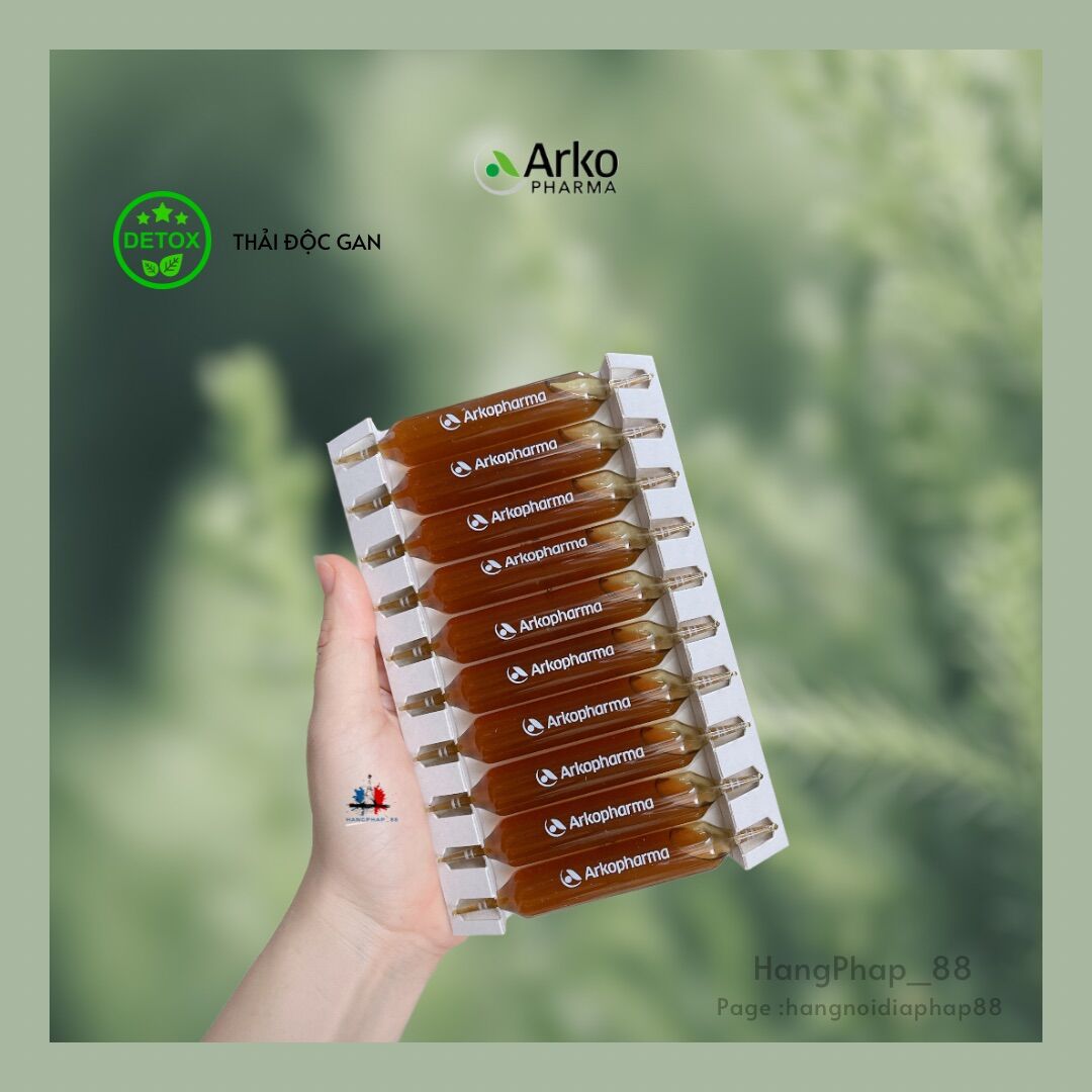 Detox gan 20 & 30 ống Arkopharma Pháp