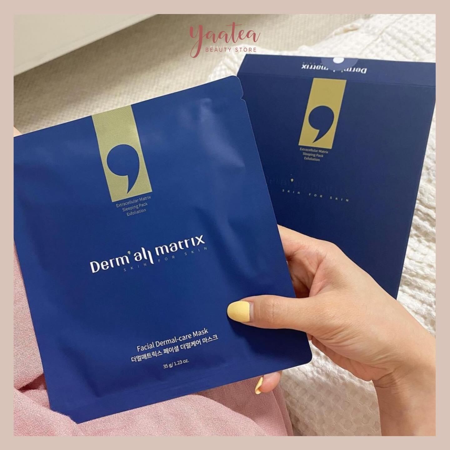 Mặt Nạ Derm All Matrix Mask Thần Thánh Mẫu Mới (Set 2 Miếng)