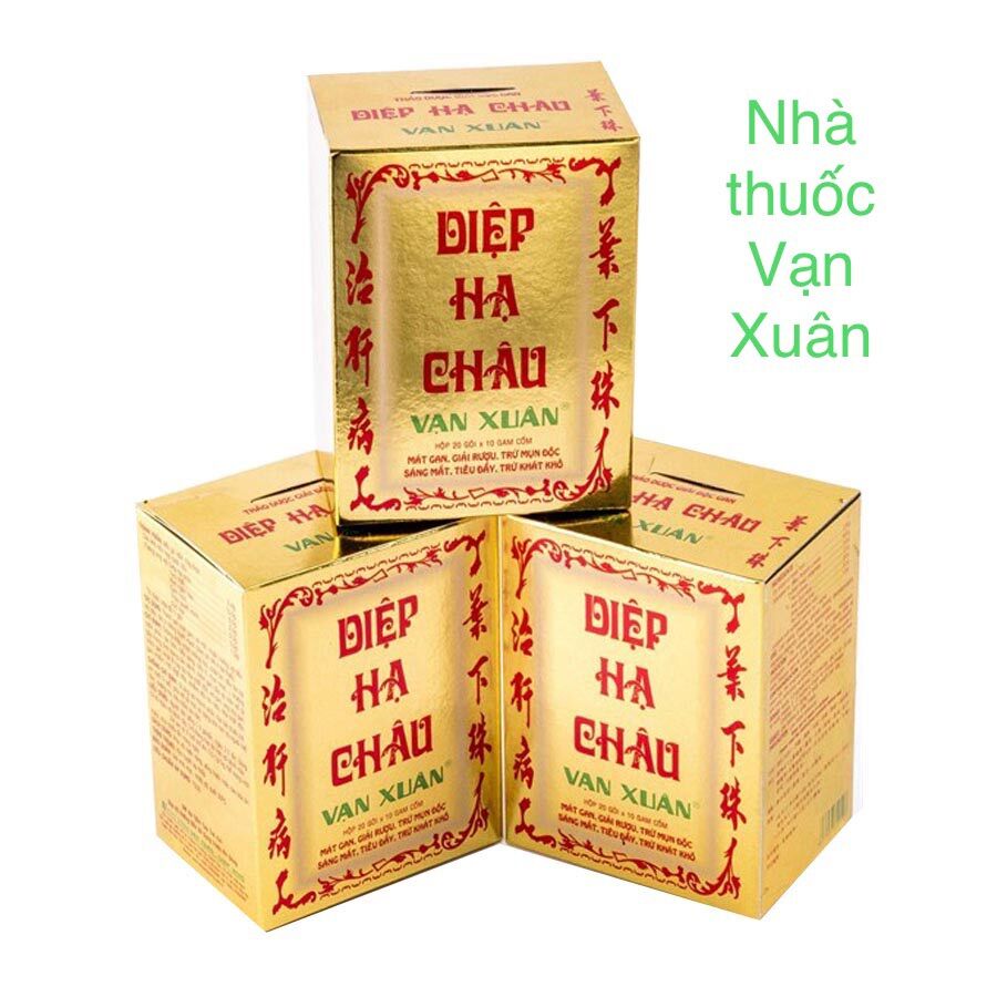 Trà diệp hạ châu giải độc gan