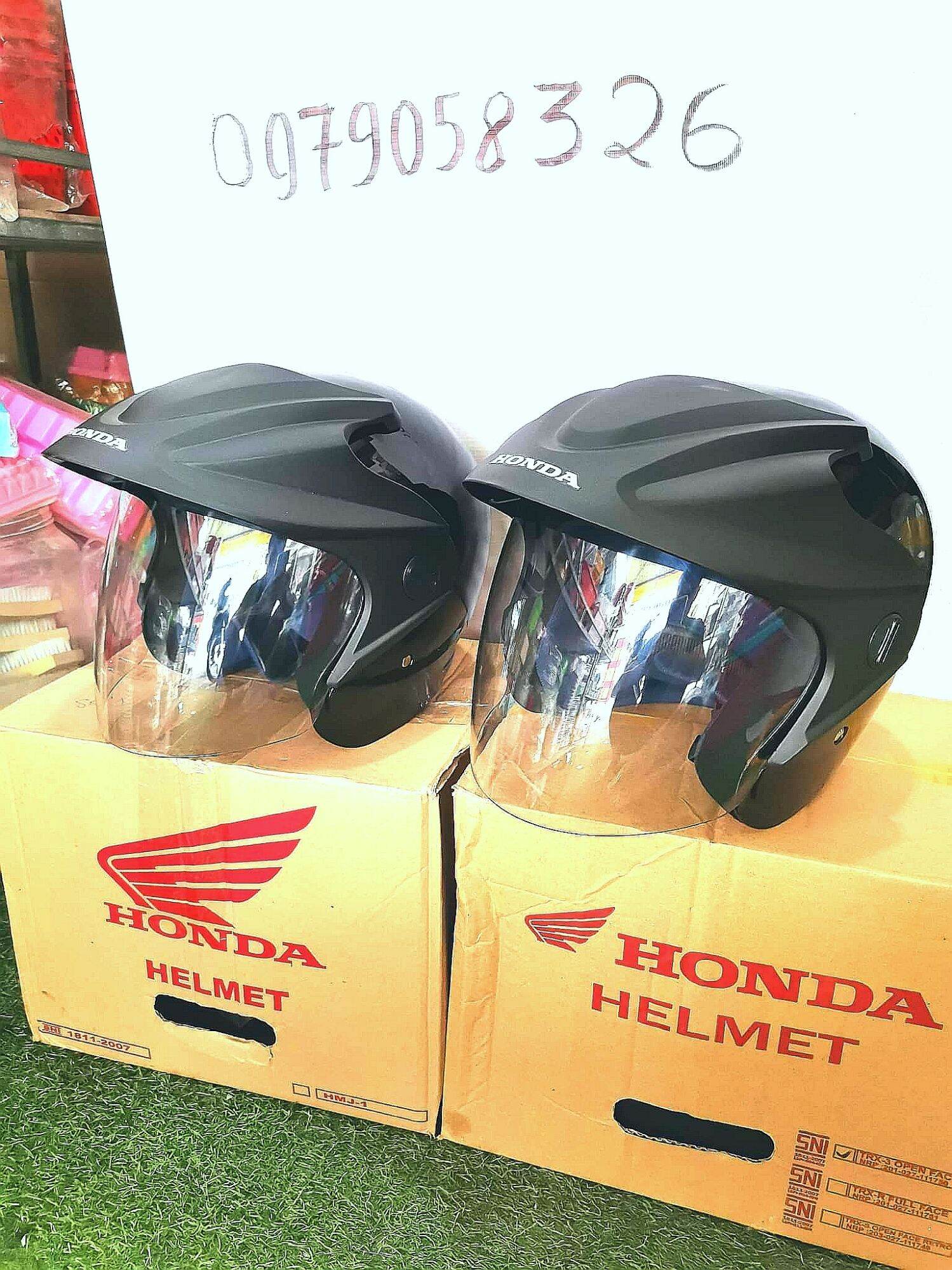 nón Honda 3/4 hàng nhập Indossia.