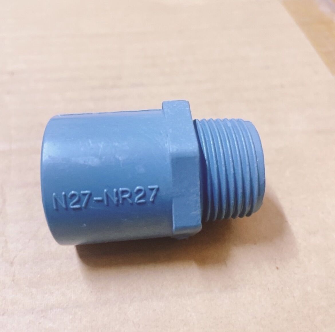 10 cái nối 27 ren ngoài 27 pvc