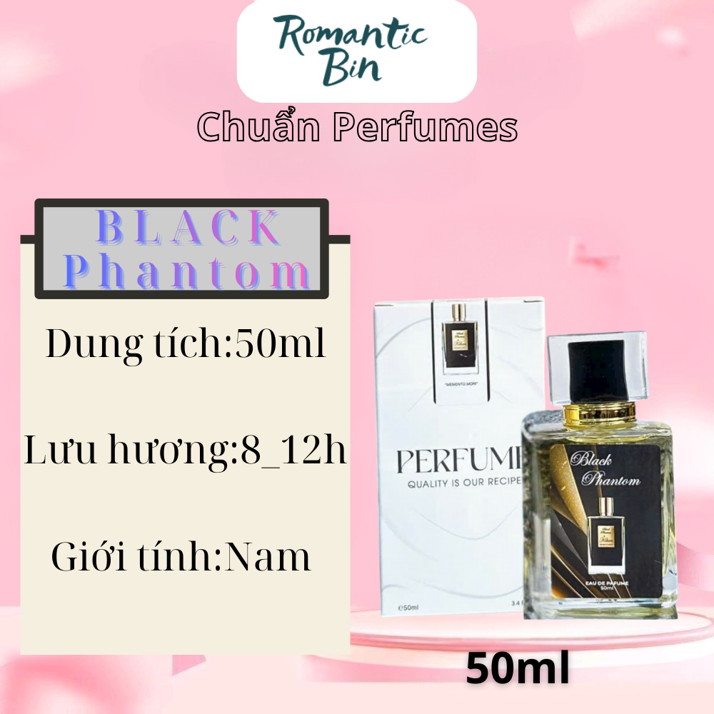Nước hoa nam cao cấp black phamtom chai 50ml