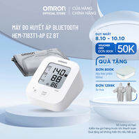 (Dòng mới 2026) Máy Đo Huyết Áp Bluetooth OMRON EZ BT HEM-7183T1-AP - Không kèm Adapter - Bảo hành 5 năm