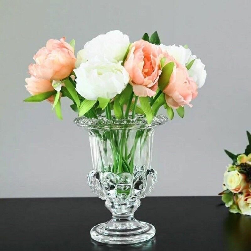Lọ hoa thuỷ tinh trang trí Huydecor