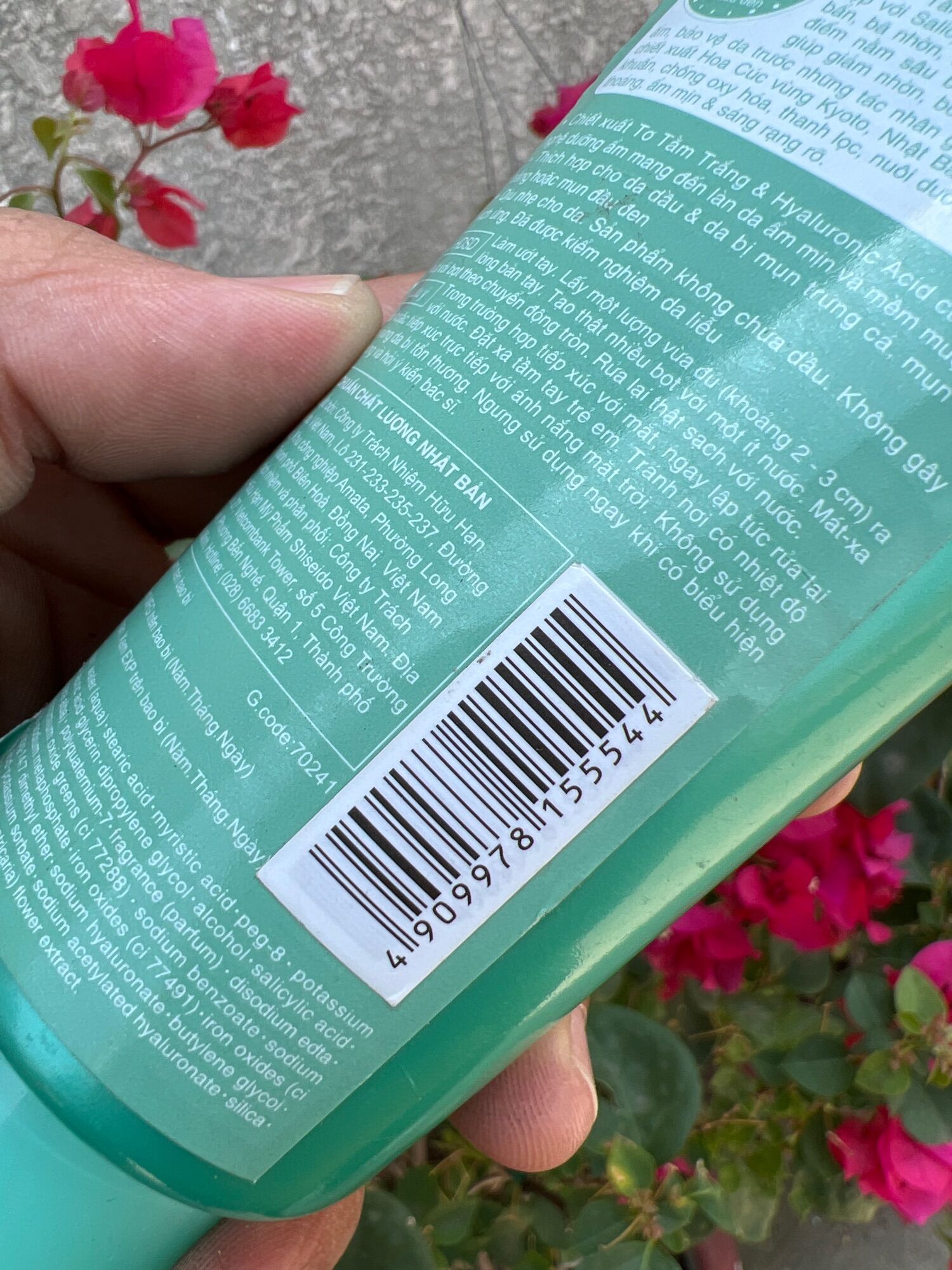 100g sữa rửa mặt cho da mụn Senka
