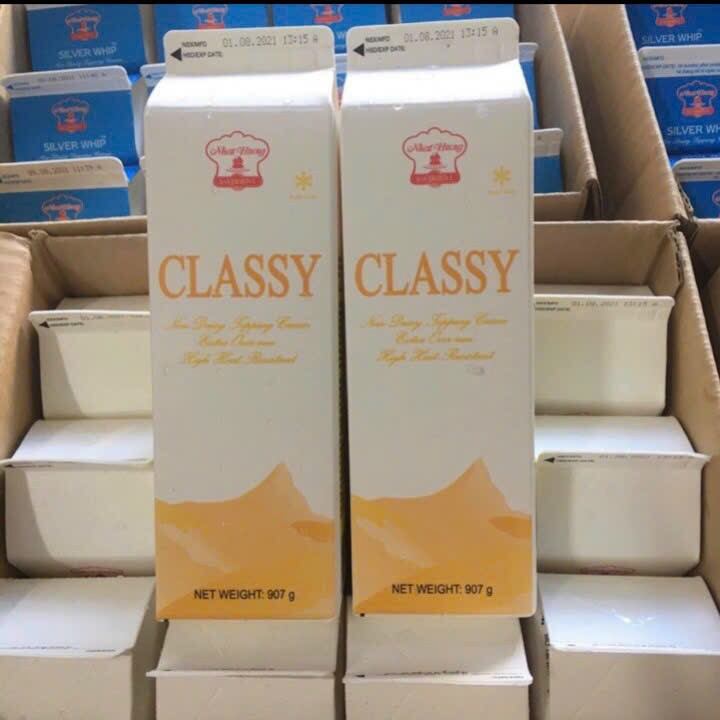 ( Chỉ Ship2H HCM) Kem trang trí bánh Classy 905g