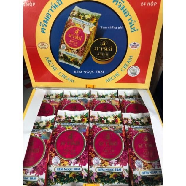 Combo 12 hủ kem arche pearl cream thái lan