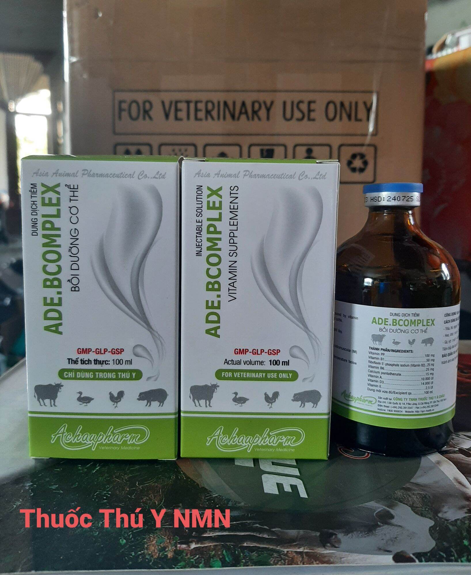 ADE-BCOMPLEX 100ml Bồi Bổ Cơ Thể Cho Vật Nuôi
