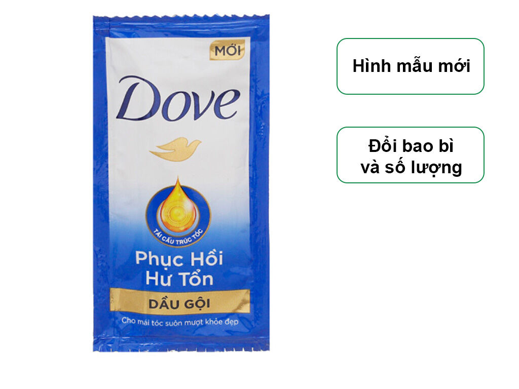 Dầu Xả Dove dây 10 gói×6g