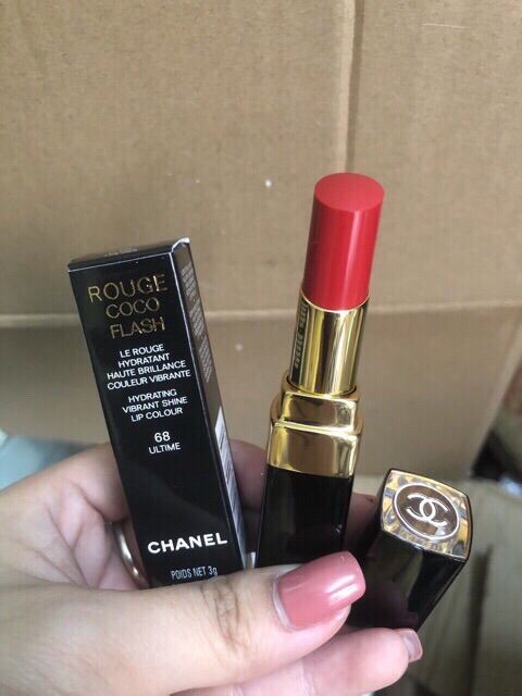 Son Chanel Rouge Coco Flash 68 Ultime  Mỹ phẩm hàng hiệu cao cấp USA UK   Ali Son Mac