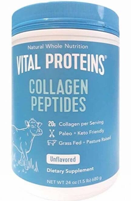 Collagen thủy phân Vital Proteins Collagen Peptides Unflavored 680g