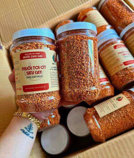Muối tỏi ớt Chú Hải 350g