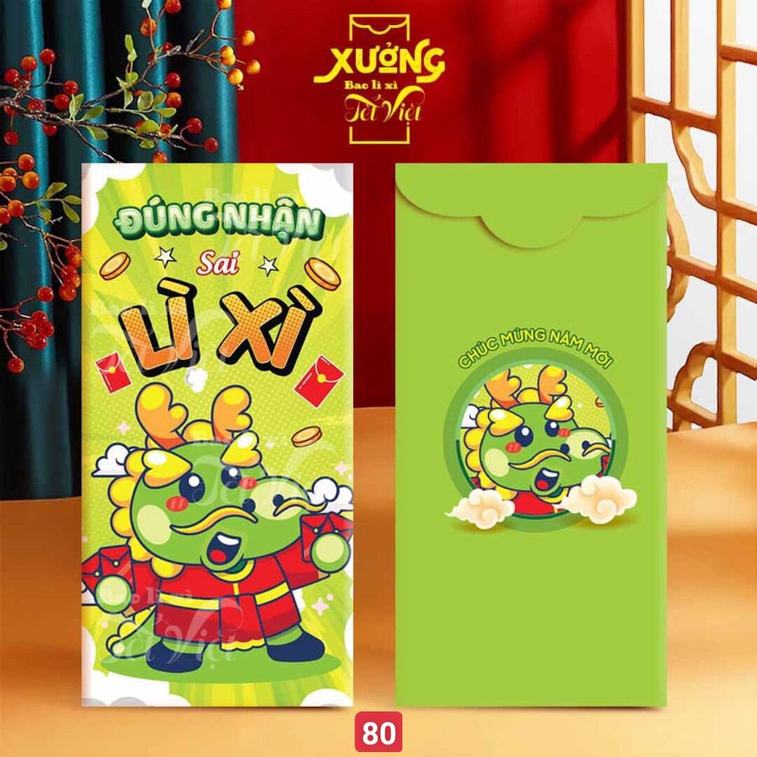 TÚI 10 CÁI]Lì Xì Đẹp Tết 2024
