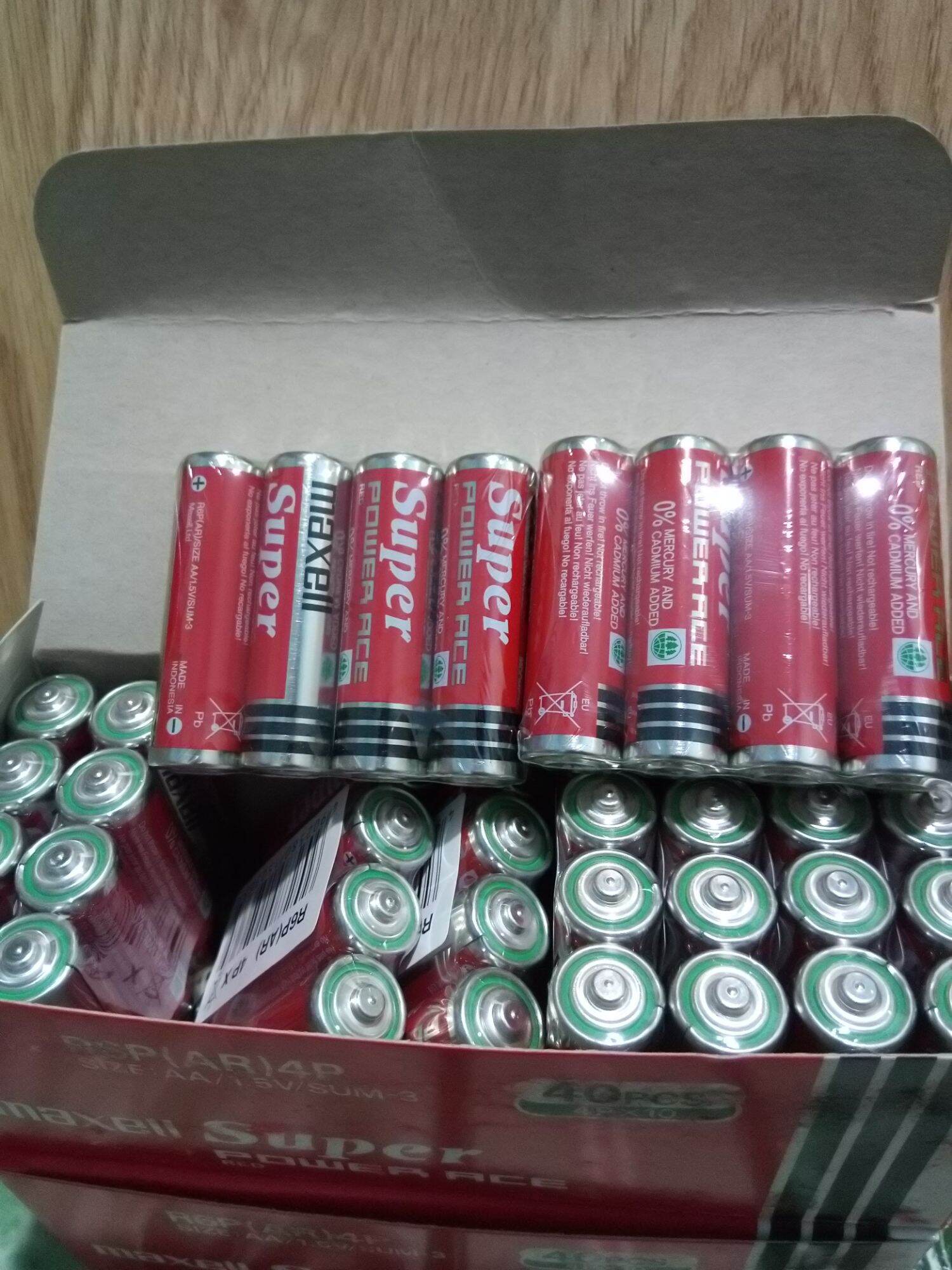 Pin maxell AA R6P hàng chính hãng