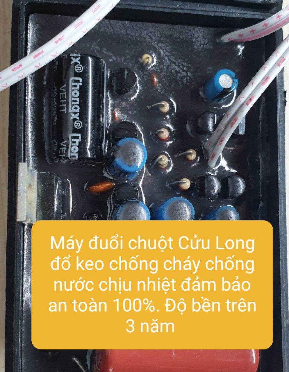 Máy đuổi chuột và muỗi gián thằn lằn cửu long