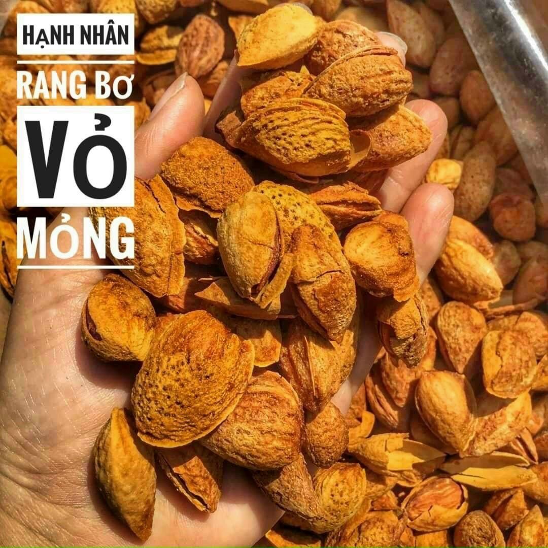 Hạnh nhân rang bơ mỏng vỏ loại 1 — 500g