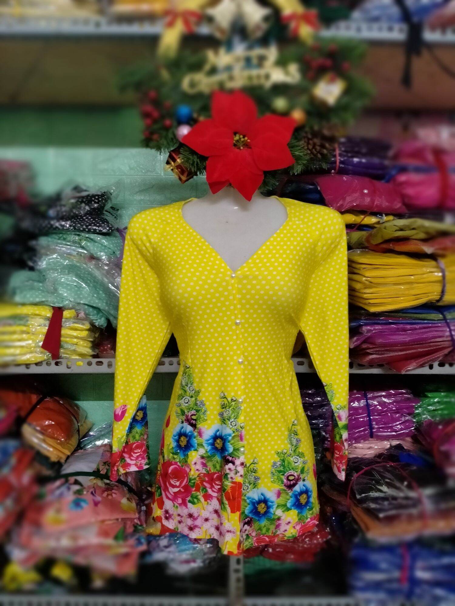 ÁO bà ba in hoa có quần